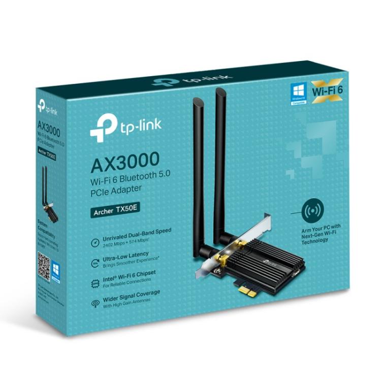 TP-Link - Archer TX50E WLAN / Bluetooth 2402 Mbit/s