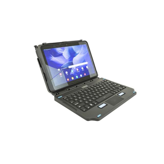 Gamber-Johnson - 7160-1869-03 teclado para móvil AZERTY Francés Pogo pin Negro