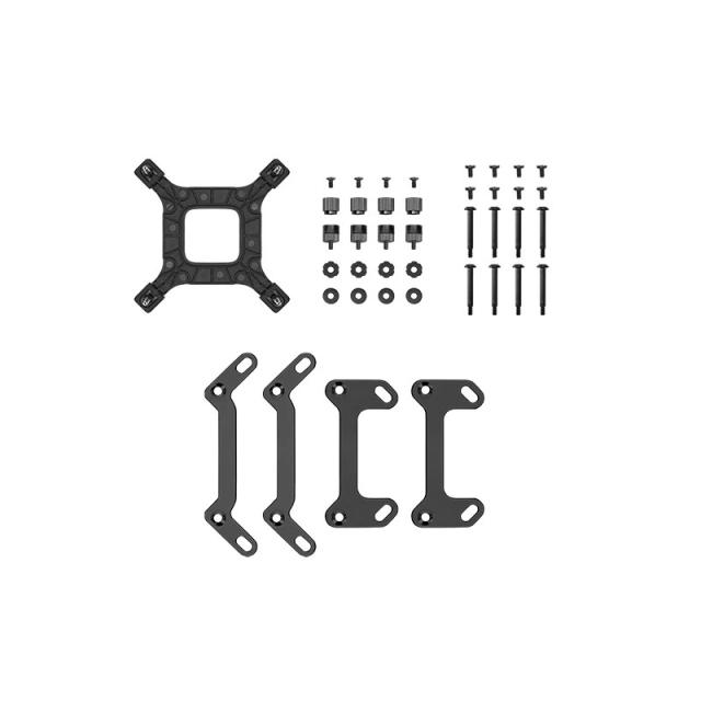 DeepCool - LD240 Procesador Sistema de refrigeración líquida todo en uno 12 cm Negro 1 pieza(s)