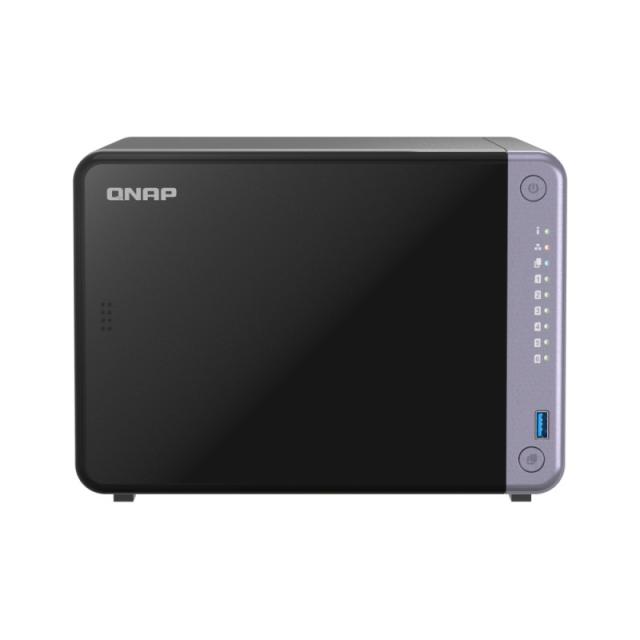 QNAP - TS-632X-4G servidor de almacenamiento NAS Torre Alpine Alpine AL-524 4 GB DDR4 QNAP QTS Negro