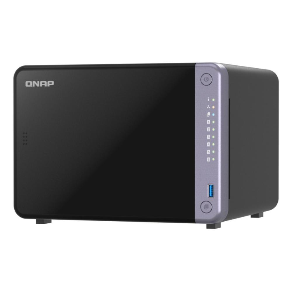 QNAP - TS-632X-4G servidor de almacenamiento NAS Torre Alpine Alpine AL-524 4 GB DDR4 QNAP QTS Negro