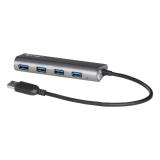 i-tec - Metal Superspeed USB 3.0 4-Port Hub
