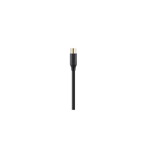 Belkin - F3Y057BT2M cable coaxial 2 m Negro