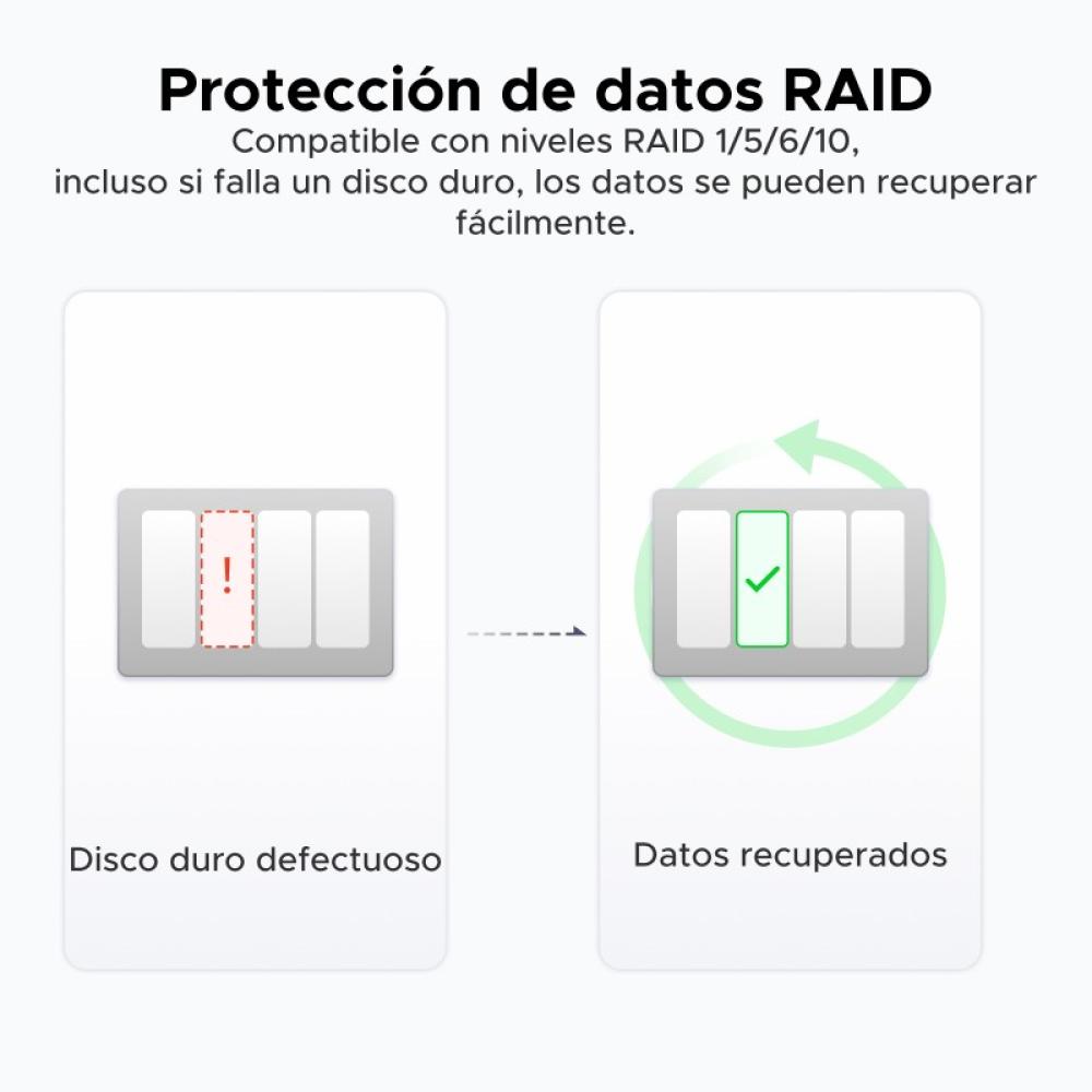 Ugreen - NASync DXP4800 Plus NAS Escritorio Intel® Pentium® Gold 8505 8 GB DDR5 0 TB UGOS PRO