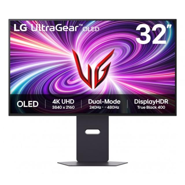 LG - 32GX870A-B pantalla para PC 81,3 cm (32") 3840 x 2160 Pixeles 4K Ultra HD OLED Negro