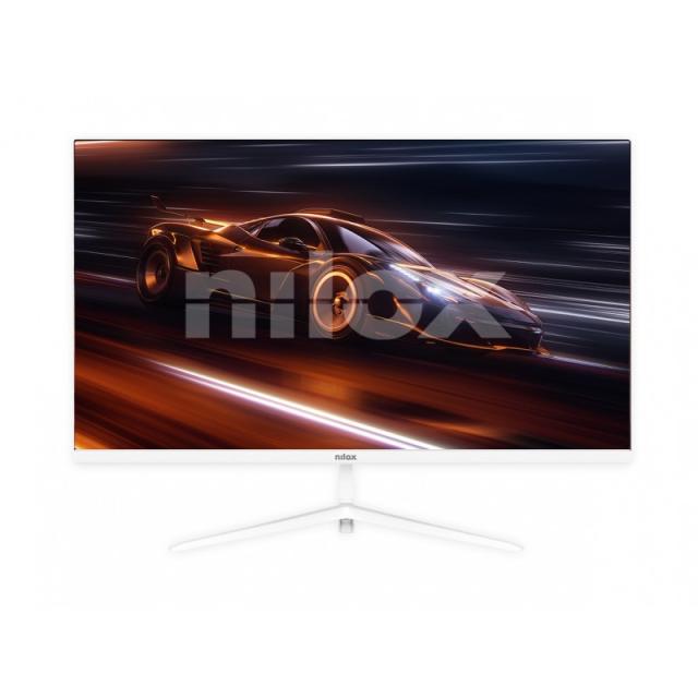 Nilox - MONITOR 24 IPS 200HZ 1MS HDMI Y DP pantalla para PC 60,5 cm (23.8") 1920 x 1080 Pixeles Full HD LCD Blanco