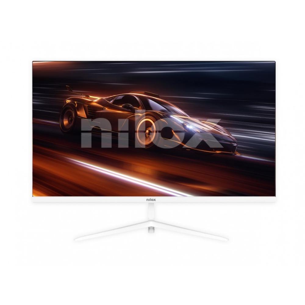 Nilox - MONITOR 24 IPS 200HZ 1MS HDMI Y DP pantalla para PC 60,5 cm (23.8") 1920 x 1080 Pixeles Full HD LCD Blanco