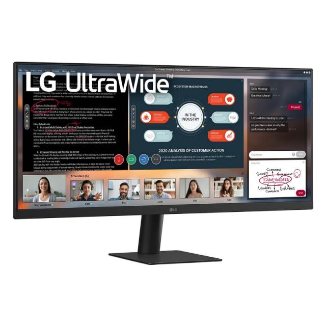LG - 29U511A-B pantalla para PC 73,7 cm (29") 2560 x 1080 Pixeles WFHD LCD Negro