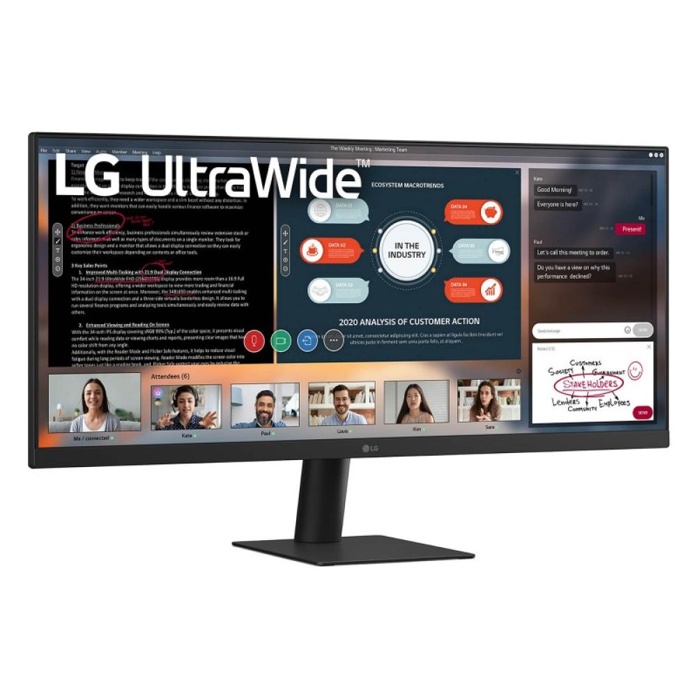 LG - 29U511A-B pantalla para PC 73,7 cm (29") 2560 x 1080 Pixeles WFHD LCD Negro