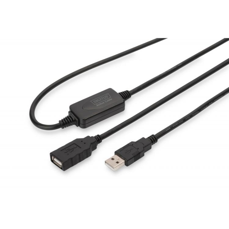 Digitus - Cable de extensión USB 2.0 activo