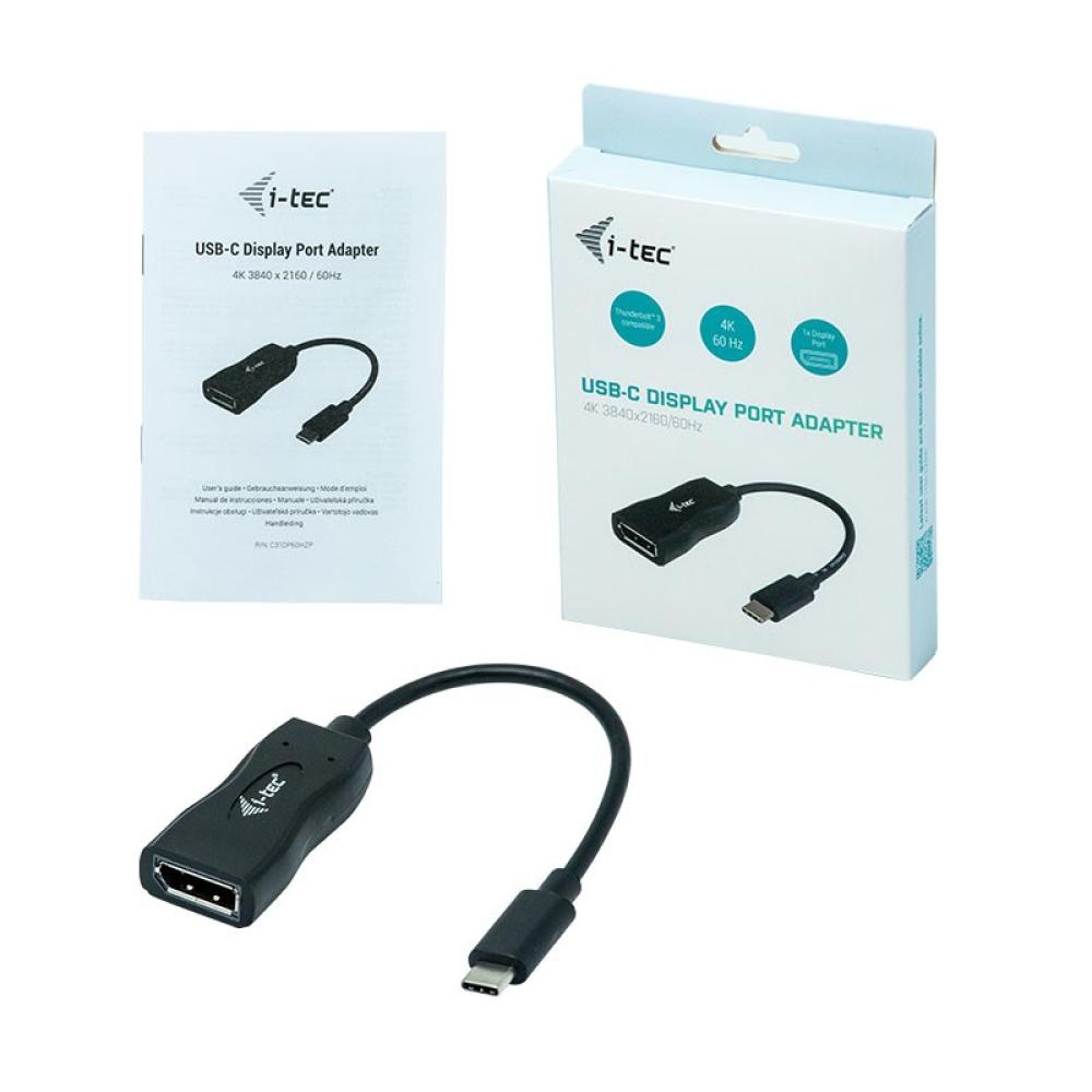 i-tec - USB-C Display Port Adapter 4K/60 Hz