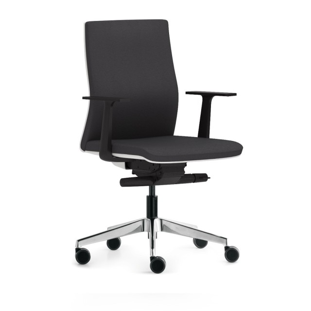 Silla Touch Blanca Respaldo Alto