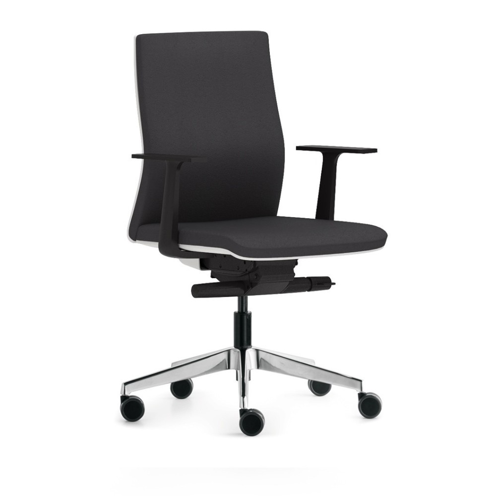 Silla Touch Blanca Respaldo Alto