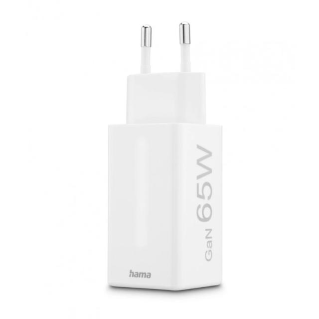 Hama - 00201996 cargador de dispositivo móvil Smartphone Blanco Corriente alterna Carga rápida Interior, Exterior