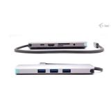 i-tec - USB-C Metal Nano Docking Station 4K HDMI LAN with Power Delivery 100W + Universal Charger 100W