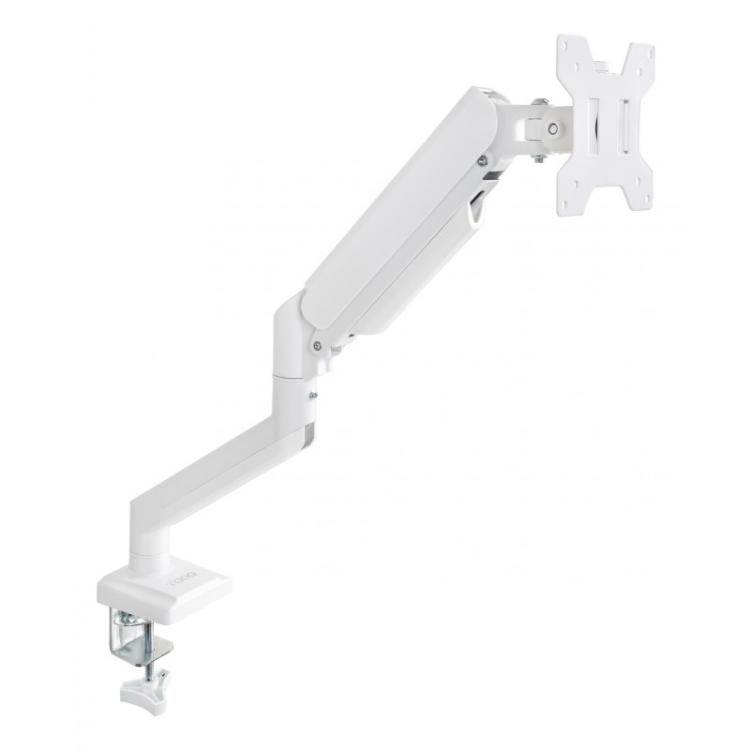 TooQ - DB1334TNR-W soporte para monitor 86,4 cm (34") Escritorio Blanco