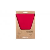 SilverHT - Funda con teclado para tablets de 9 a 10''1 pulgadas Rojo y Blanco