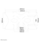 Neomounts - FPMA-VESA400 Adaptador VESA 22-52"
