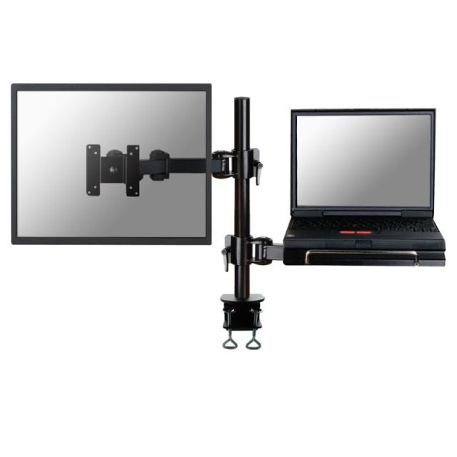 Neomounts - FPMA-D960NOTEBOOK Brazo de monitor con soporte para portátil 10-27"