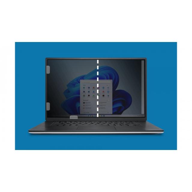 Kensington - Filtro de privacidad extraíble en dos direcciones para portátiles de 15,6" 16:10