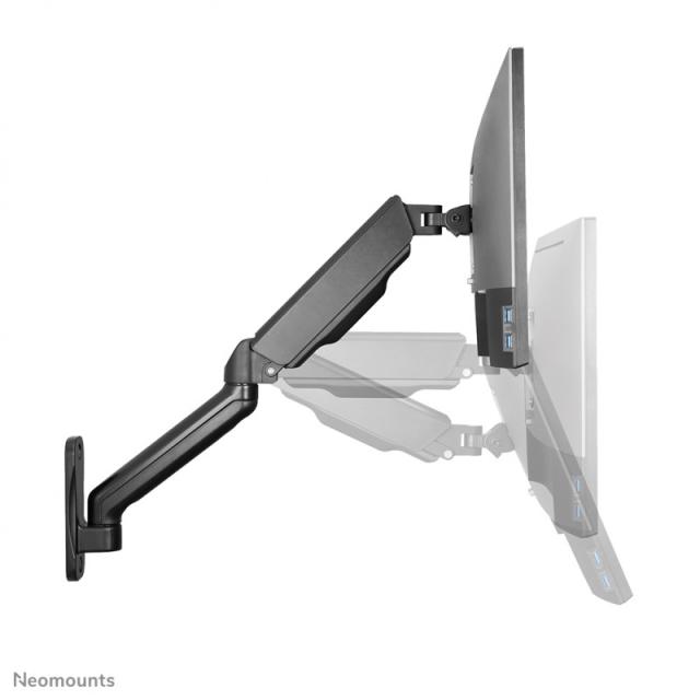 Neomounts - WL70-450BL11 Soporte de pared para monitor/TV 17-32" - resorte de gas - movimiento completo