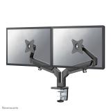 Neomounts - DS70-810BL2 Brazo de monitor 17-32" - resorte de gas - ahorro de espacio - Tope-a-180°