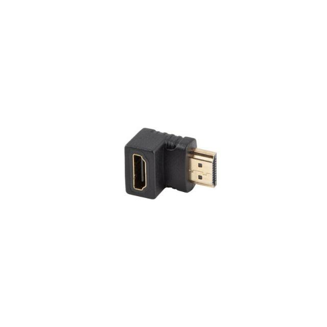 Lanberg - AD-HDMI-03 adaptador de cable de vídeo HDMI tipo A (Estándar) Negro