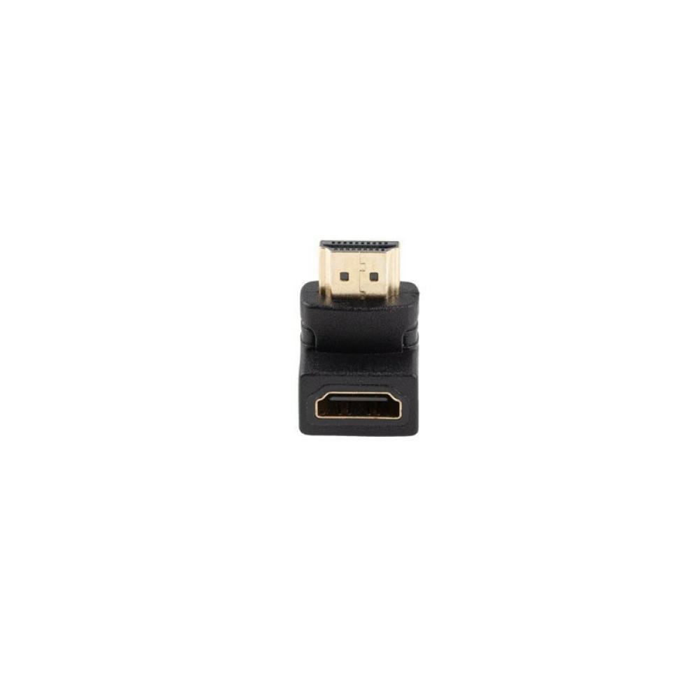 Lanberg - AD-HDMI-03 adaptador de cable de vídeo HDMI tipo A (Estándar) Negro