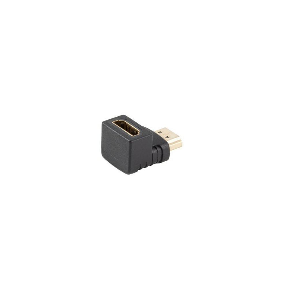 Lanberg - AD-HDMI-03 adaptador de cable de vídeo HDMI tipo A (Estándar) Negro
