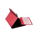 SilverHT - Funda Universal Gripcase + Teclado (9'''' - 10.1'''') - Rojo