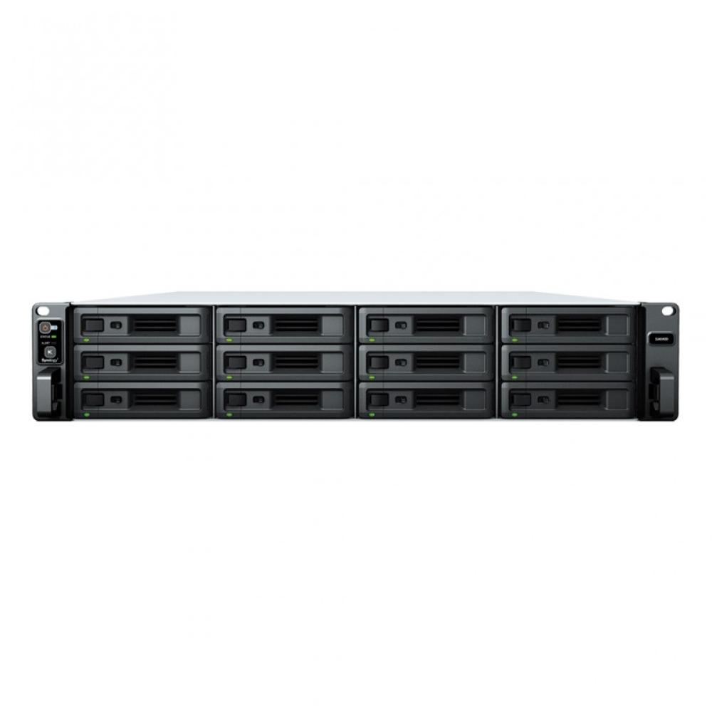Synology - SA SA6400 servidor de almacenamiento NAS Bastidor (2U) EPYC 7272 32 GB DDR4 0 TB DiskStation Manager Negro