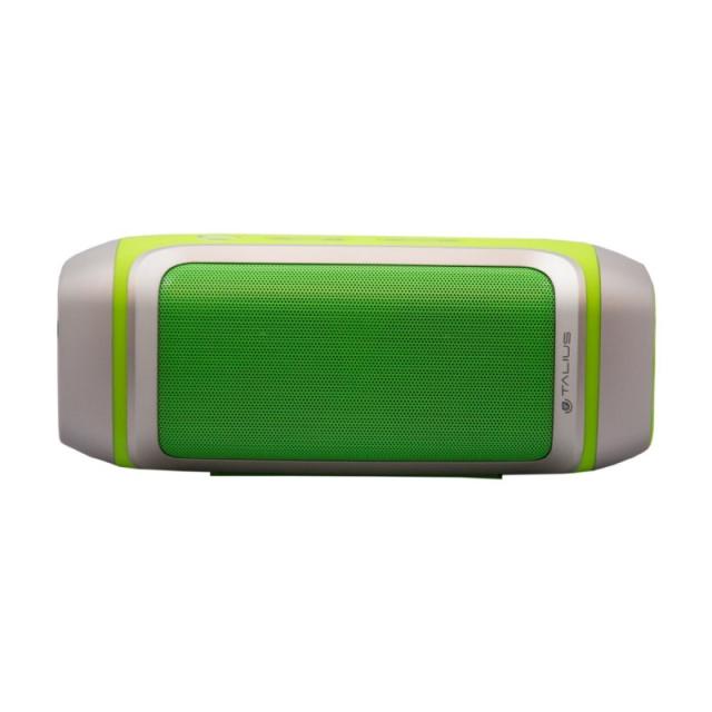 TALIUS - altavoz 28BT 10W Bluetooth, radio FM, con powerbank 4000 mAh green