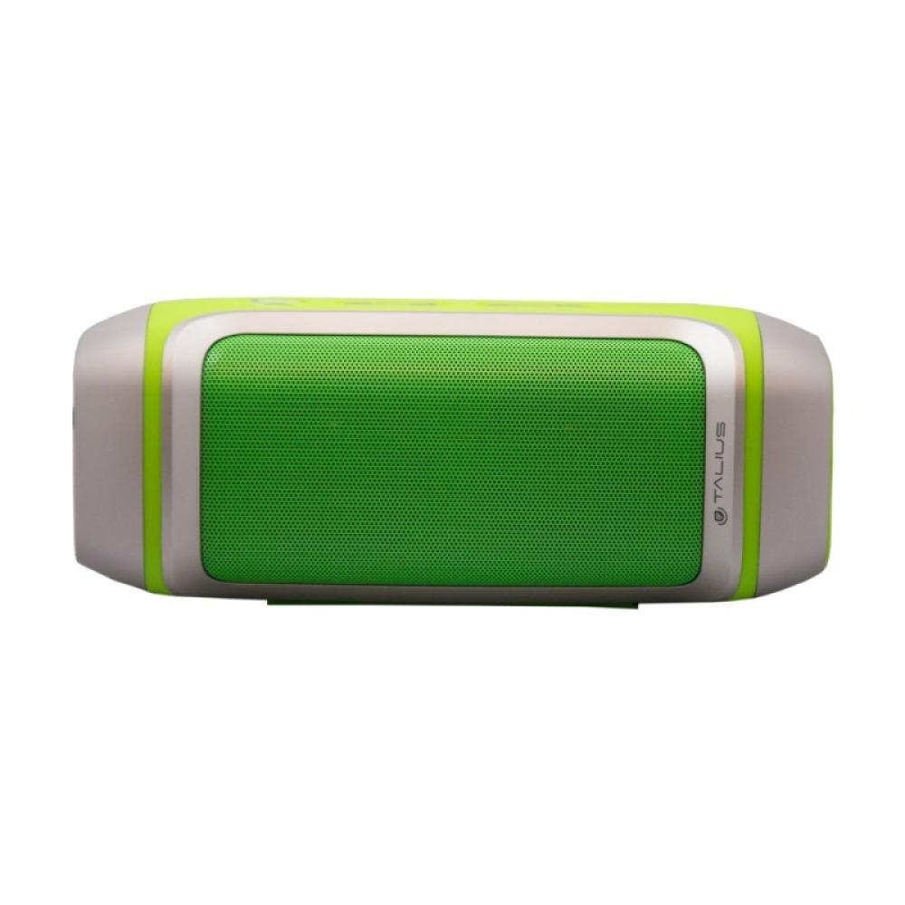 TALIUS - altavoz 28BT 10W Bluetooth, radio FM, con powerbank 4000 mAh green