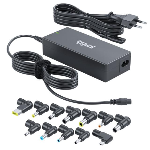 iggual - Cargador Universal Automático CUA-C-12T-90W