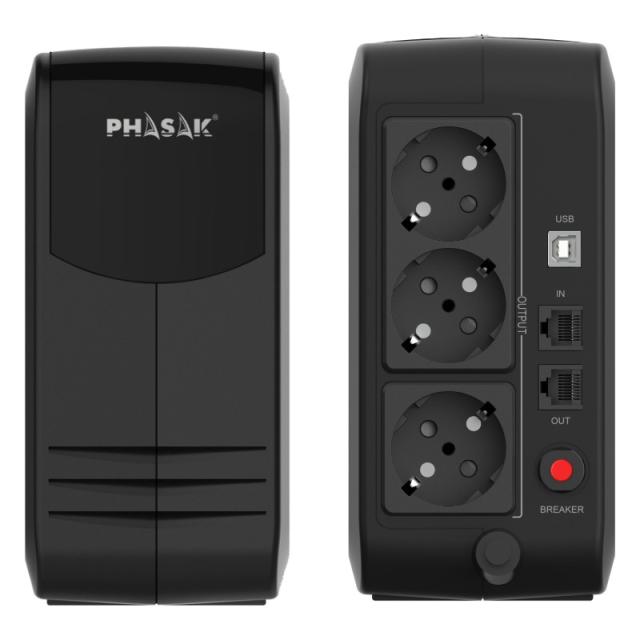 Phasak - SAI Smart Lite Interactivo 750 VA - PH 9497