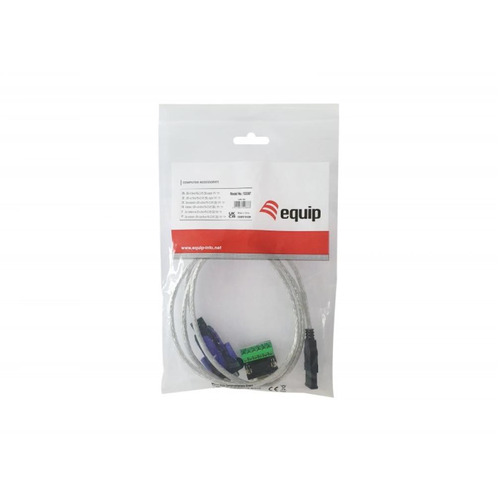 Equip - Cable adaptador USB-A a serie RS-422/485 DB9