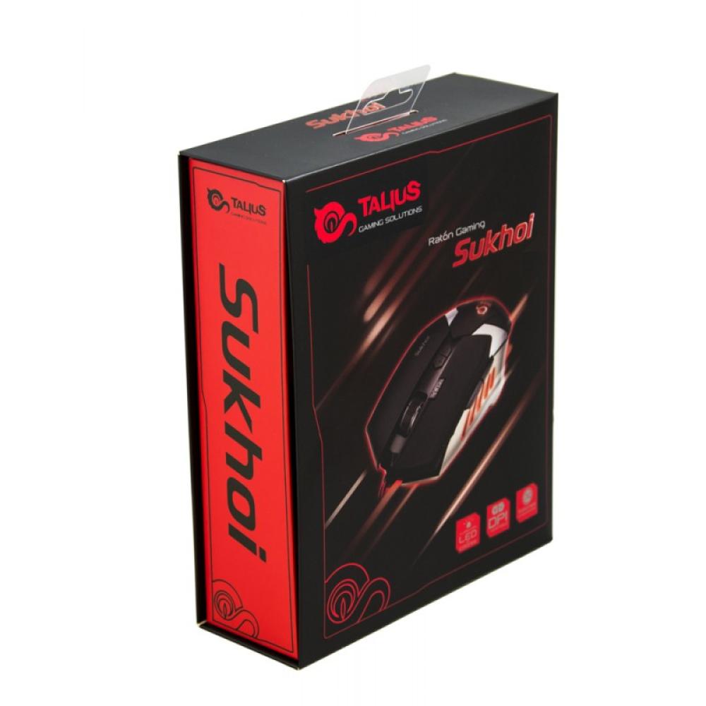 TALIUS - raton gaming Sukhoi 2500DPI 8 botones black
