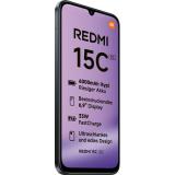 Xiaomi - Redmi 15C 17,5 cm (6.9") 5G USB Tipo C 4 GB 128 GB 6000 mAh Negro