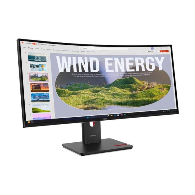 Lenovo - ThinkVision T34WD-40 Monitor