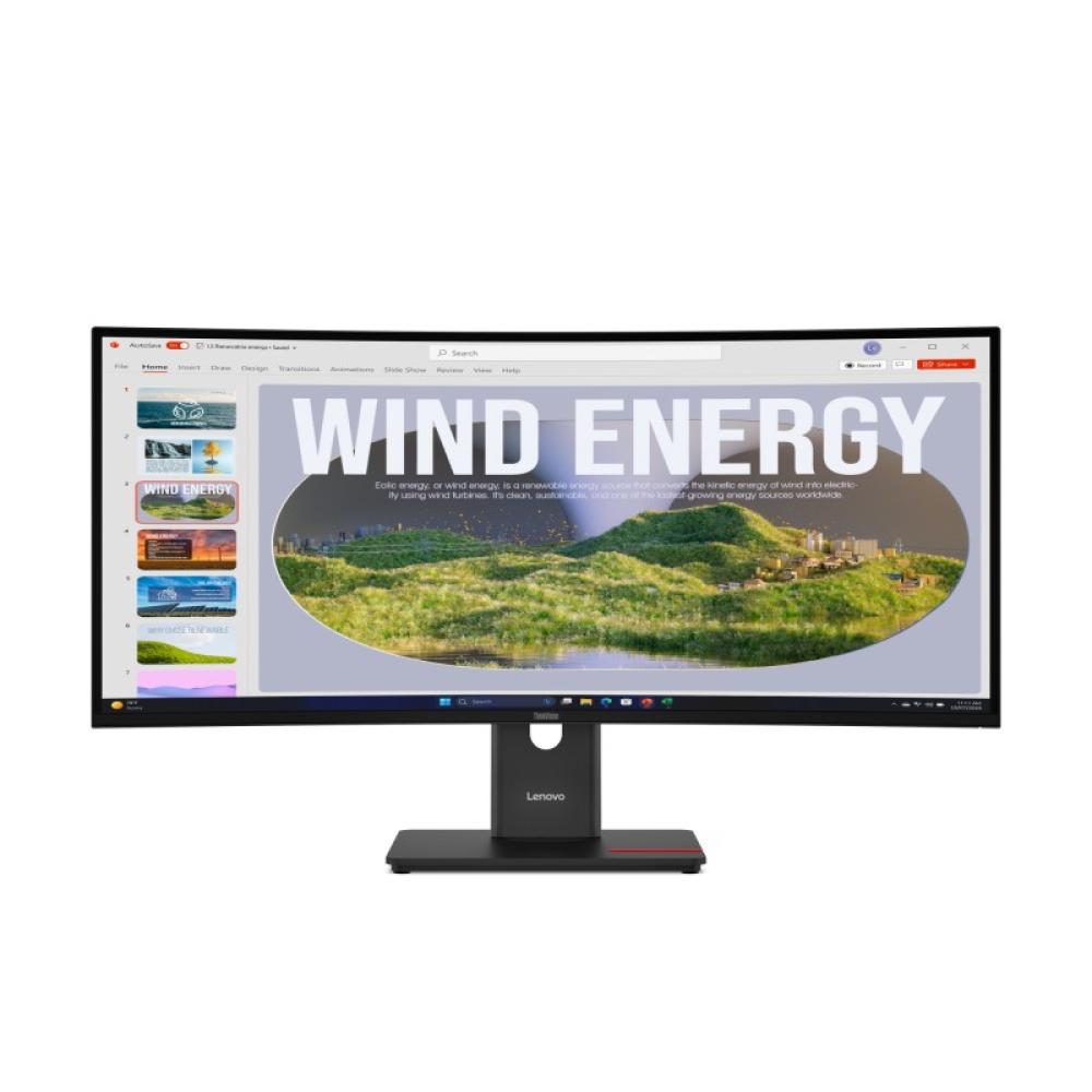 Lenovo - ThinkVision T34WD-40 Monitor