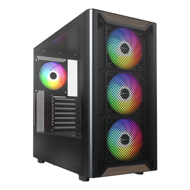 Montech - XR Wood Midi Tower Negro