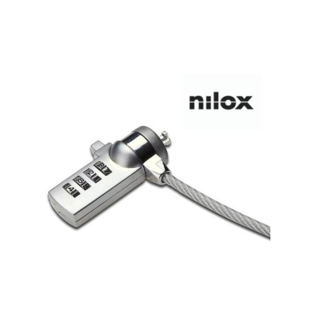 Nilox - Candado de seguridad con combinación 1.80m
