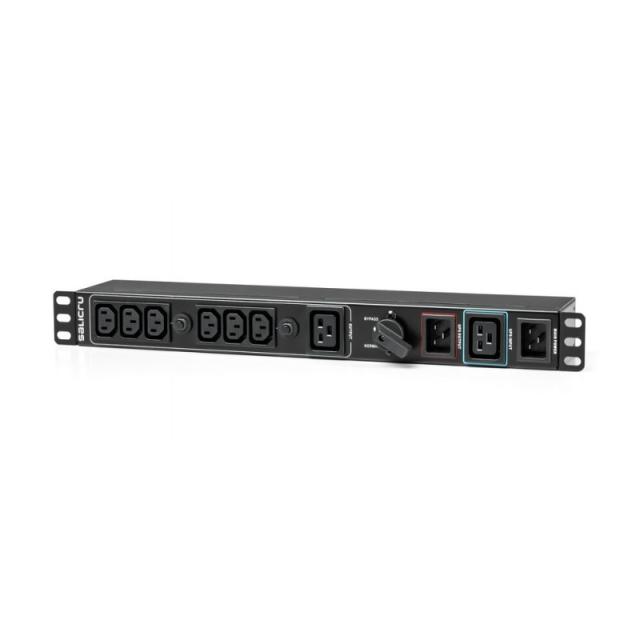 Salicru - BM-R 16 A unidad de distribución de energía (PDU) 7 salidas AC Negro