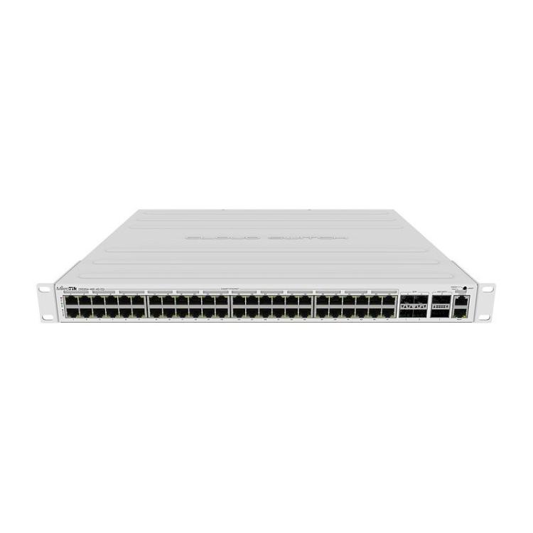 Mikrotik - CRS354-48P-4S+2Q+RM switch Gestionado L3 Gigabit Ethernet (10/100/1000) Energía sobre Ethernet (PoE) 1U