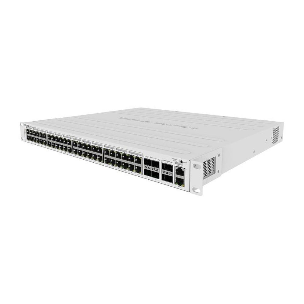 Mikrotik - CRS354-48P-4S+2Q+RM switch Gestionado L3 Gigabit Ethernet (10/100/1000) Energía sobre Ethernet (PoE) 1U