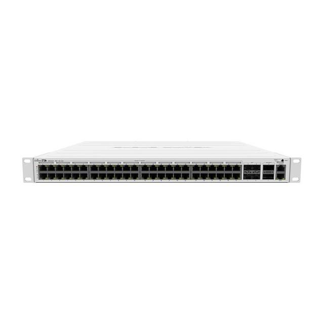 Mikrotik - CRS354-48P-4S+2Q+RM switch Gestionado L3 Gigabit Ethernet (10/100/1000) Energía sobre Ethernet (PoE) 1U
