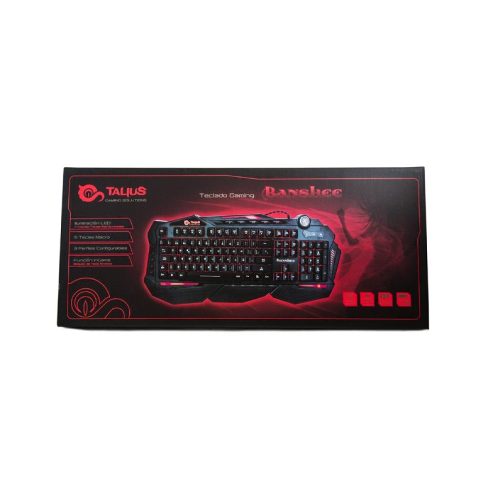 TALIUS - teclado gaming Banshee USB black