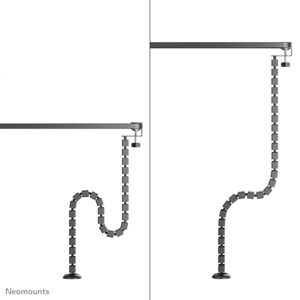 Neomounts - ADS06-131BL Organizador vertebral de cables - montaje de abrazadera - universal