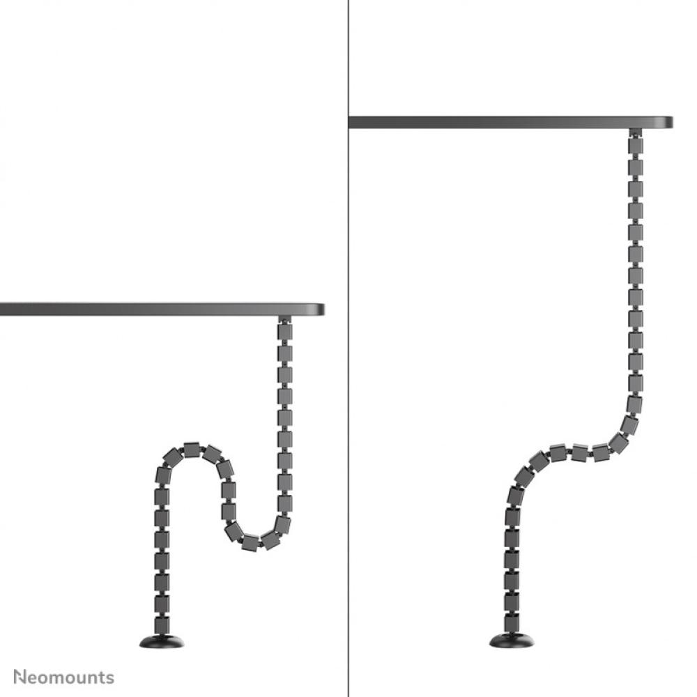 Neomounts - ADS06-130BL Organizador vertebral de cables - fijación con tornillos - universal