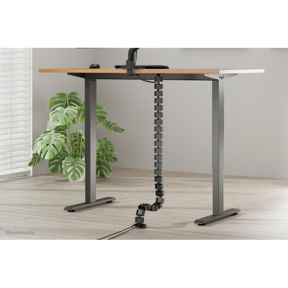 Neomounts - ADS06-130BL Organizador vertebral de cables - fijación con tornillos - universal